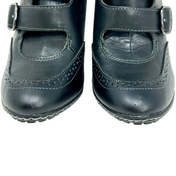 Sofft Brand Sadira Buckle Heeled shoes - BLACK - Picture 4 of 10